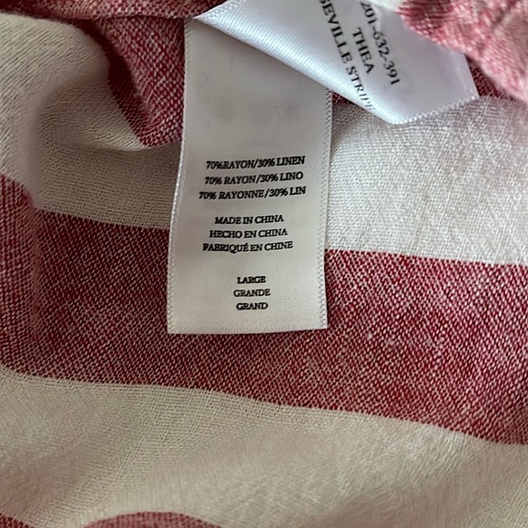 NWOT RAILS Thea Tie Front Button Up in Seville Stripe - Picture 16 of 16